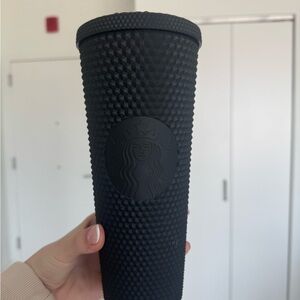 Starbucks Black Textured Studded Tumbler